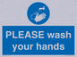 MH15953: PLEASE wash your hands