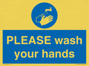 MH15953: PLEASE wash your hands