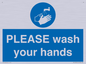 MH15953: PLEASE wash your hands