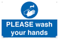 MH15953: PLEASE wash your hands