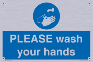 MH15953: PLEASE wash your hands