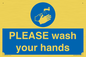 MH15953: PLEASE wash your hands