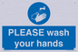 MH15953: PLEASE wash your hands