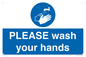 MH15953: PLEASE wash your hands