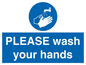 MH15953: PLEASE wash your hands