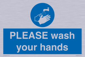 MH15953: PLEASE wash your hands