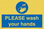 MH15953: PLEASE wash your hands