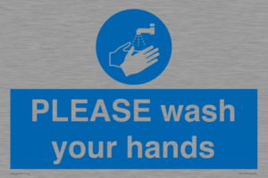 MH15953: PLEASE wash your hands