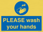 MH15953: PLEASE wash your hands