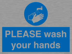 MH15953: PLEASE wash your hands
