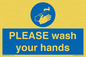 MH15953: PLEASE wash your hands