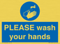 MH15953: PLEASE wash your hands