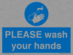 MH15953: PLEASE wash your hands