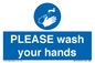MH15953: PLEASE wash your hands