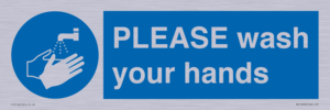 MH15953: PLEASE wash your hands