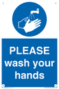 MH15953: PLEASE wash your hands