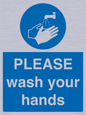 MH15953: PLEASE wash your hands