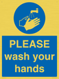 MH15953: PLEASE wash your hands