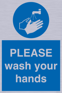 MH15953: PLEASE wash your hands