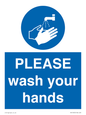 MH15953: PLEASE wash your hands