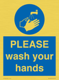 MH15953: PLEASE wash your hands