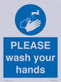MH15953: PLEASE wash your hands