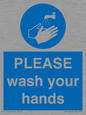 MH15953: PLEASE wash your hands