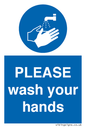 MH15953: PLEASE wash your hands