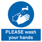 MH15953: PLEASE wash your hands