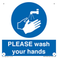 MH15953: PLEASE wash your hands