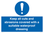 MH16492: Keep all cuts covered