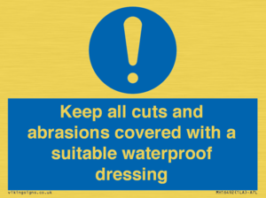 MH16492: Keep all cuts covered