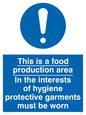 MH197: Food production hygiene PPE