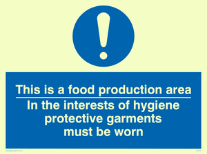 MH197: Food production hygiene PPE