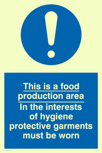 MH197: Food production hygiene PPE