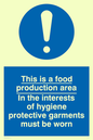 MH197: Food production hygiene PPE