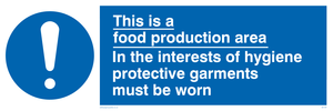 MH197: Food production hygiene PPE