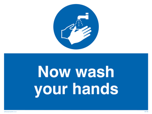 MH198: now wash your hands