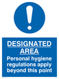 MH201: Designated area hygiene rules