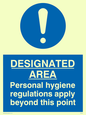 MH201: Designated area hygiene rules