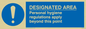 MH201: Designated area hygiene rules