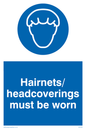 MH204: hairnets/headcoverings must be worn