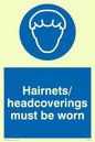 MH204: hairnets/headcoverings must be worn