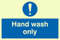 MH205: hand wash only