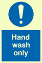 MH205: hand wash only