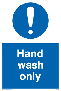 MH205: hand wash only