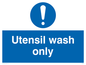 MH206: utensil wash only
