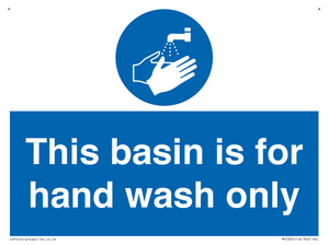 MH5322: Basin for hand wash only