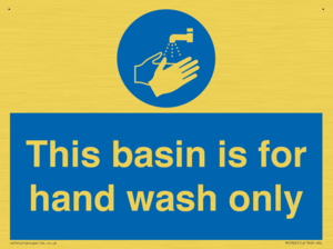 MH5322: Basin for hand wash only