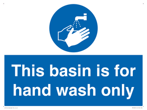 MH5322: Basin for hand wash only